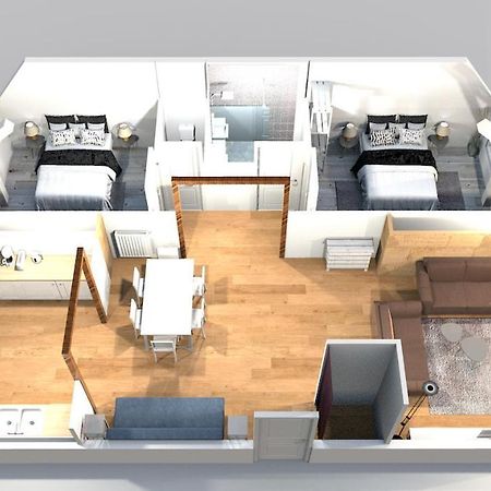 Apartamento Le Grand Mirebeau - Parking Prive Bourges Exterior foto